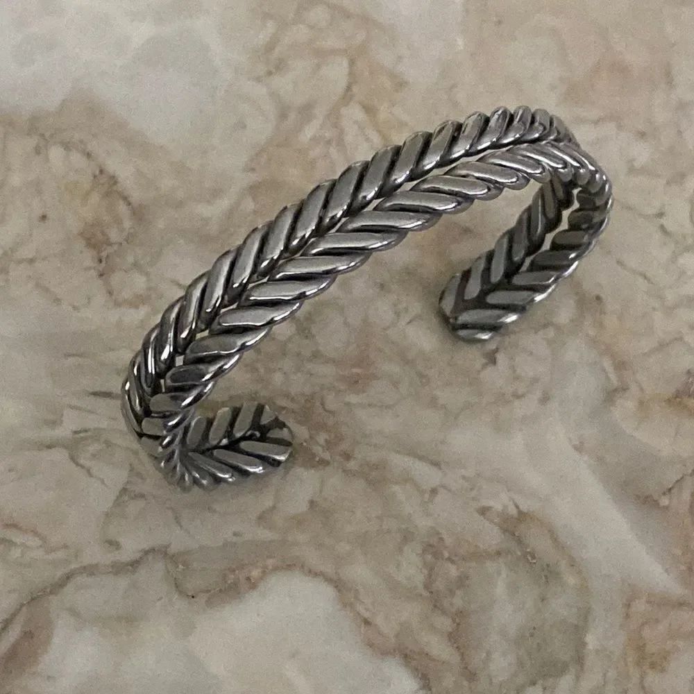 NWOT Silver Tone Cuff Bracelet